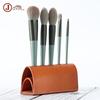 Retro Genuine Leather Handmade Multifunctional Pen Holder & Stationery Storage Rack