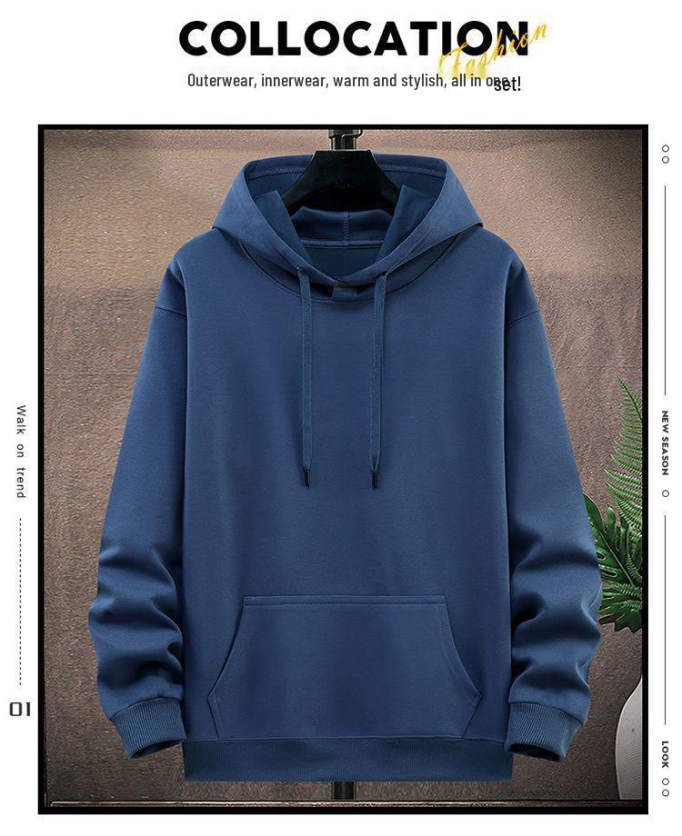 2024 Men's Heavyweight Hoodie: Spring/Autumn Fashion Trend for Teens & Men
