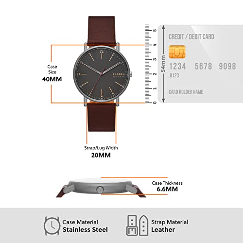 Skagen SIGNATUR SKW6860 Men's Watch, Red