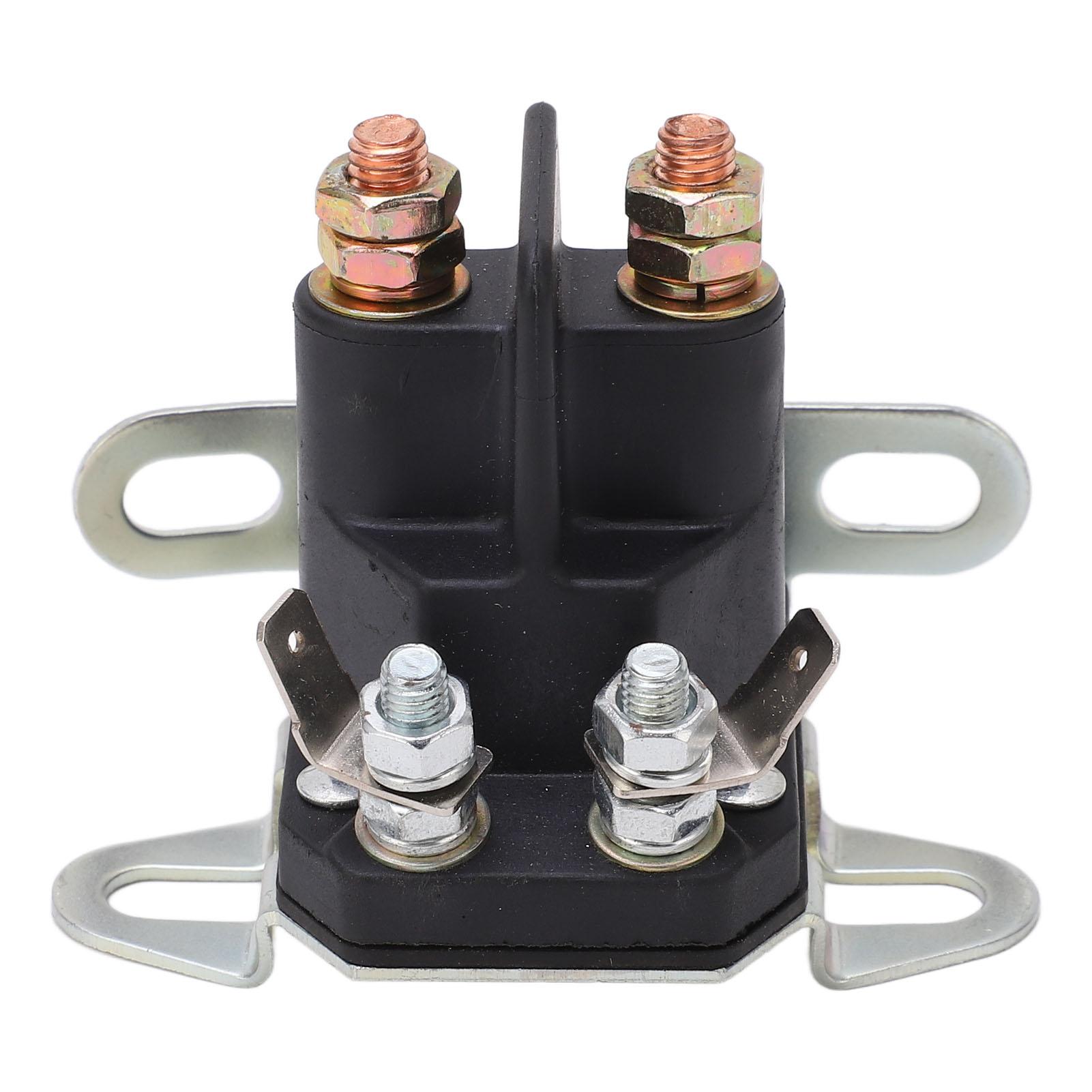 

Starter Solenoid Relay 12V Silver Plated Contacts Replacement for Lawn Mower ATVs Snowmobiles