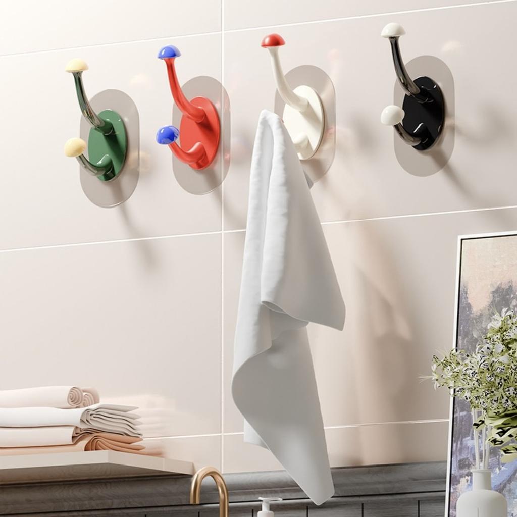 No Drill Hanger Strong Load Carrying Capacity, Multi-Functional, Suitable for Clothes, Hats, Bags, Kitchen Utensils, Shower, Towels and Keys
