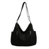 New simple trend Korean version messenger bag women's shopping with change bag niche design shoulder women's bag
