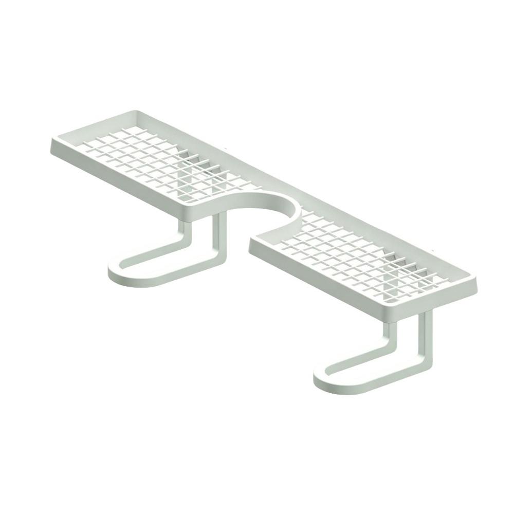No Drill Bathroom Storage Rack Plastic Bathroom Sink Shelf Faucet Storage Shelf  Dormitory