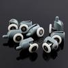 8pcs/set Shower Rooms Cabins Pulley Shower Room Roller /Runners/0Wheels/Pulley
