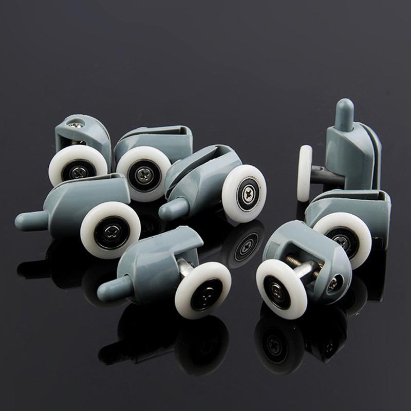 8pcs/set Shower Rooms Cabins Pulley Shower Room Roller /Runners/0Wheels/Pulley
