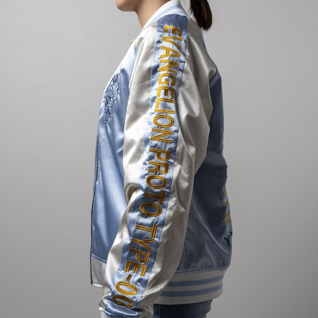 Marushin Evangelion Rei Ayanami Sukajan Jacket with Full Embroidery and Pockets (Product Number: 4895011900)