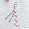 Eye Catching Phone Lanyard Heart Cross Star Chain Pendant Keychain Accessory