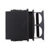 Universal Car Truck Double Din Radio Pocket Drink-Cup Holder Tray Organizer Storage Box
