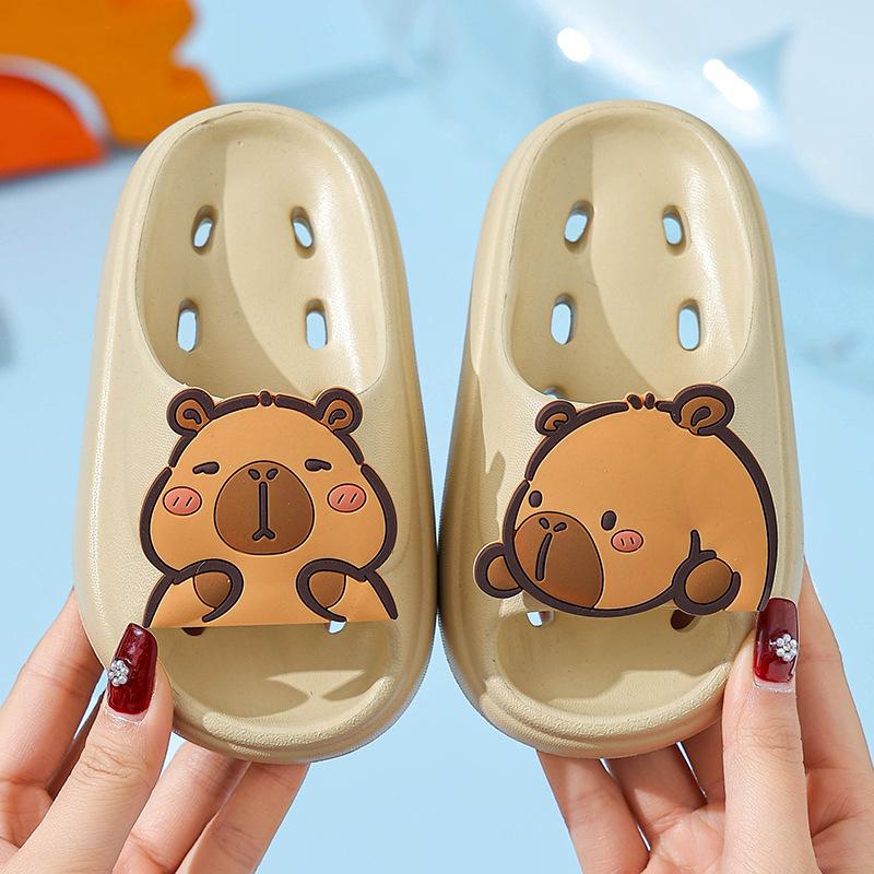 Kinder Hausschuhe Sommer Jungen und Mädchen rutschfeste Badepantoffeln Kinder Baby Indoor Mädchen Prinzessin Kinder Sandalen und Hausschuhe