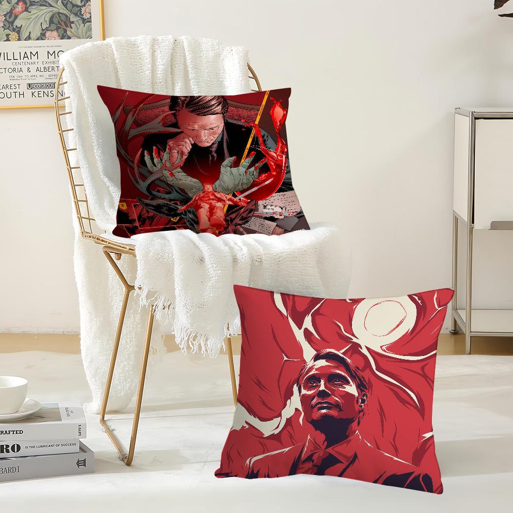 HHannibal Hot TV Pillow Case Suitable For Bedrooms Living Rooms Cars Home Decoration