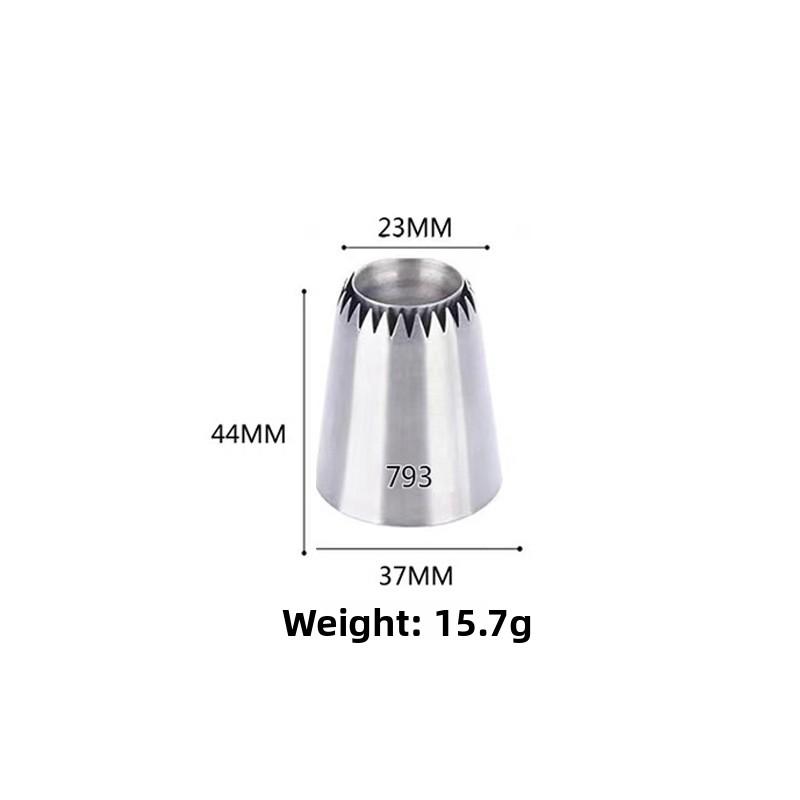 

Румыния Полая насадка для крема для печенья 793
