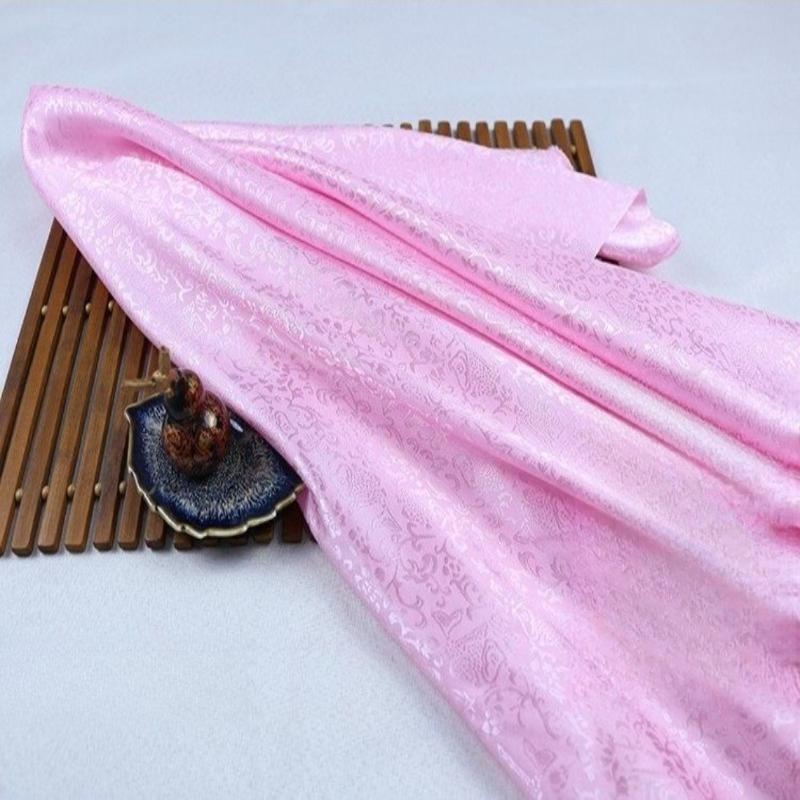 Vintage Dragon Jacquard Silk Brocade Fabric for Kung Fu Uniform Hanfu Tang Suit Traditional Chinese Clothing DIY Craft