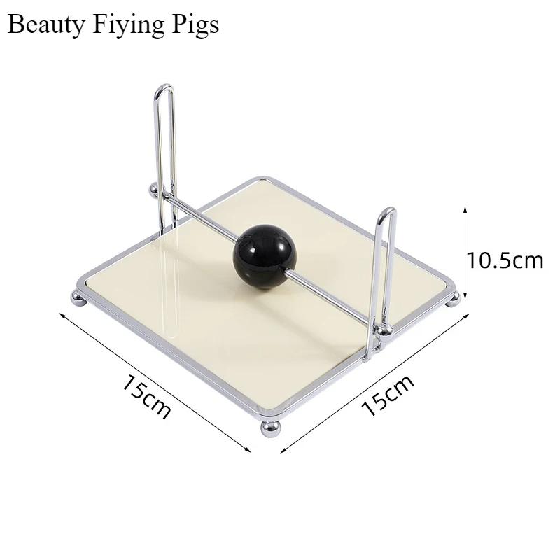 

1pc Household Kitchen Storage Acrylic+metal Tissue Box Tissue Dispenser Tissue Paper Box Napkin Holder Luxury for Hotel
