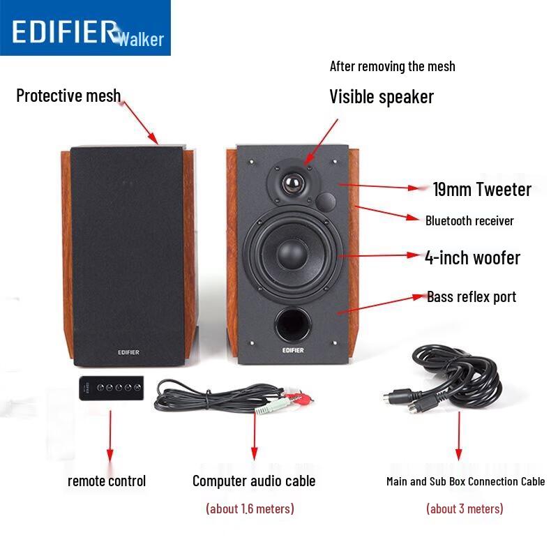 Edifier R1700BT+ Desktop Bluetooth Speakers