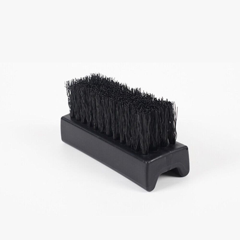 Black Handle Grip Nail Brush Multifunctional Nano Brush Durable Finger Nail Brushes