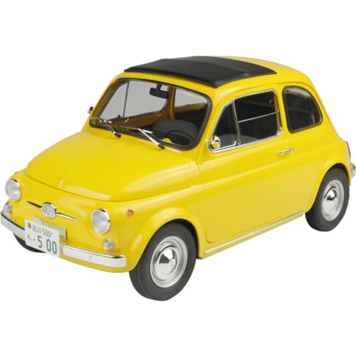 Platz/Italeri 1/12 Scale Fiat 500F 1968 with Roof Rack, Plastic Model Kit PIT006 (Car)