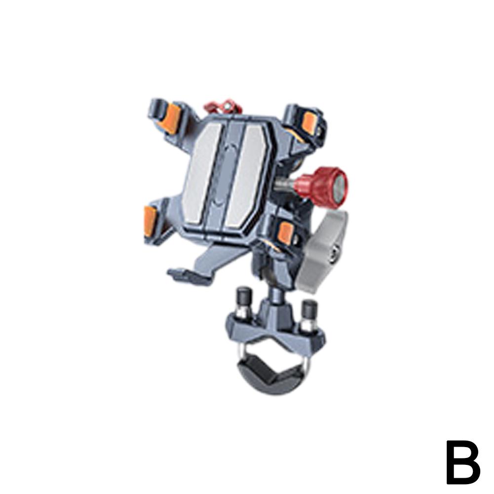 Universal Phone Holder For Motorcycle Accessories 2025 New High-Quality Alloy Shock Absorption Motorbike Navigation Holder