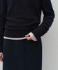 MUSINSA STANDARD WOMAN [Victoria Wool] Women'S Collared Knit [Navy]