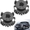 2Pcs HVAC Blend Door Gear Kit Compatible with 2011 2012 2013 2014 2015 2016 JEEP GRAND CHEROKEE HVAC Heater Blend Door Actuator 68214880AA