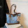 Modische Pendler-Tasche mit großem Fassungsvermögen, Damen-Herbst-Neuheit, Umhängetasche, tragbare Tote-Bag für Studenten