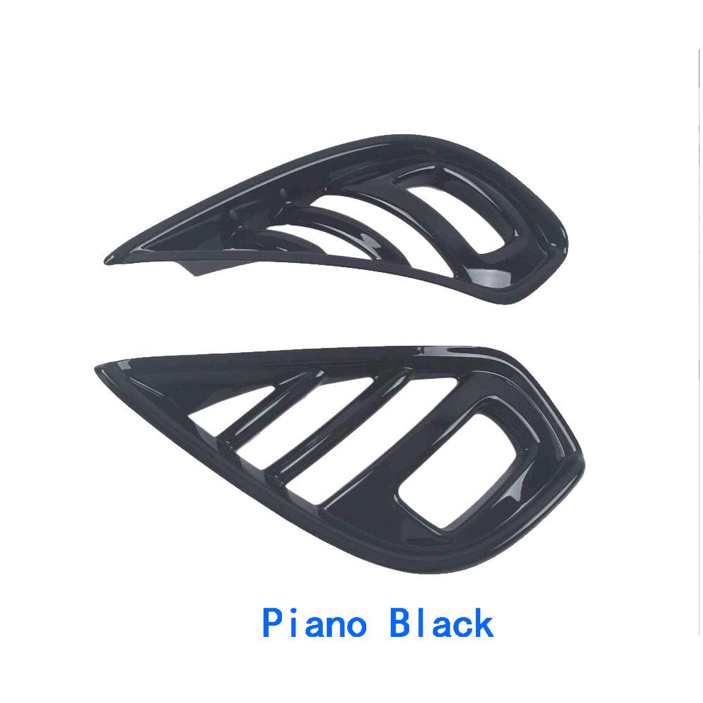 

Хромированная передняя противотуманная фара, накладка на рамку, крышка для Toyota Highlander Kluger 2022, автомобильные аксессуары, экстерьер Piano Black