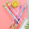 1 Piece Cute Cartoon Crystal Gel Ink Pens Kawaii Stationery Material Office School Supplies Gifts Gel Pen