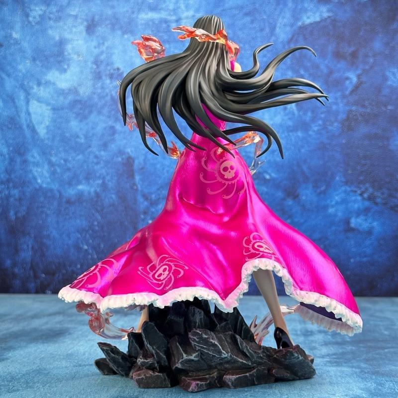 One Piece Boa Hancock Handmade Desktop Ornament Model Statue - Fantasy Figurine Collectible Plaything for Boys Birthday Gift