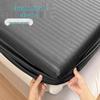 Brushed Embossed Striped Bed Sheet for Hotels and Supermarkets