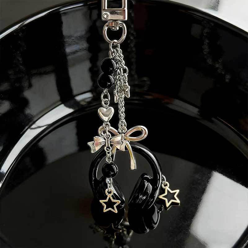 Inspired Music Headphone Keychain and Phone Lanyard – Trendy, Personalized Charm