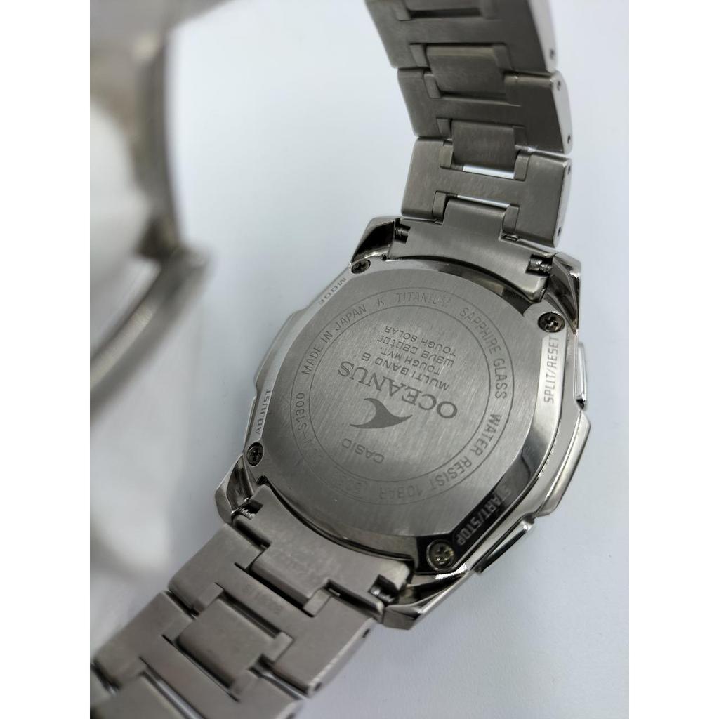 Used CASIO OCEANUS OCW-S1300P Quartz Analog Watch