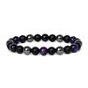 Facted Obsidian Hematite Tiger Eye Bracelets for Magnetic Health Protection Soul Jewelry Nature Stone Beads Bracelet Men Pulsera