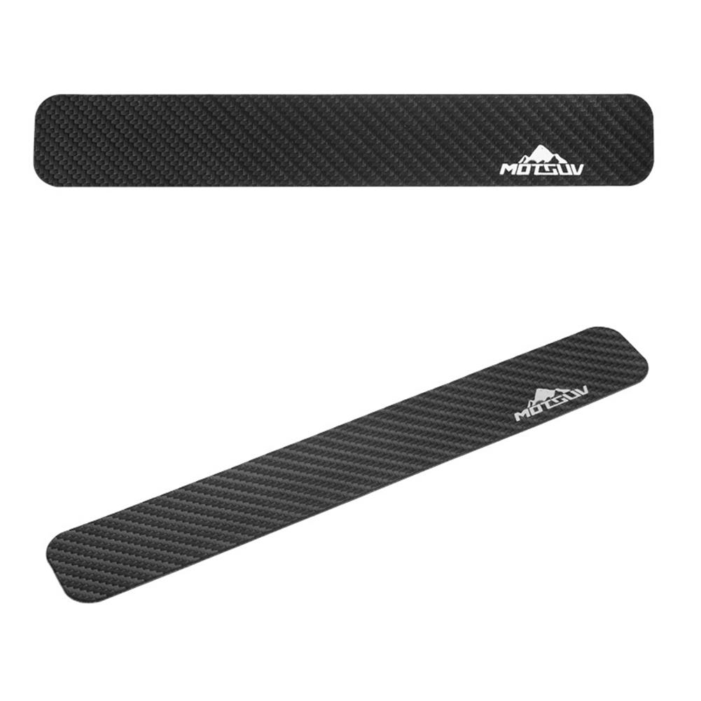 1 Set Adesivo Protezione Catena Bicicletta Antigraffio Texture Fibra di Carbonio Adesivo Protezione Telaio Forcella Anteriore