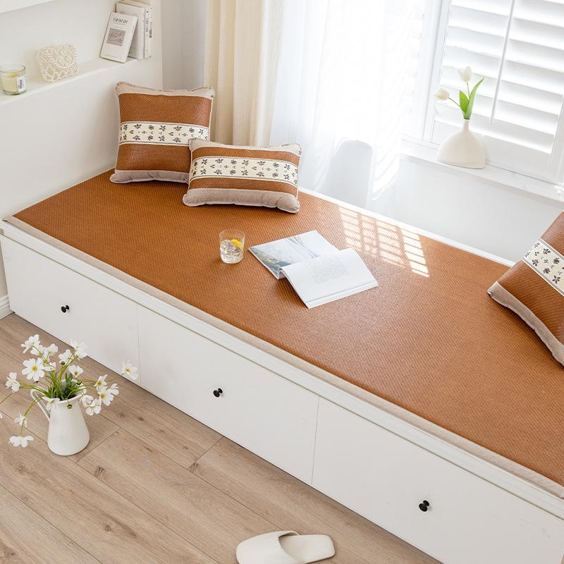 

Коврик из ротанга, оконная подушка, летний, летний, коврик, подушка для выступа, эркер, крутой коврик, татами, коврик для спальни, балконная подушка 60*150