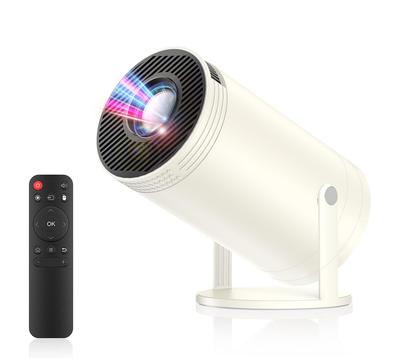 Compact Projector 16GB Large Storage Compact At with Android 4K Bluetooth Up To Large Ceiling Full Netflix High Automatic Keystone Home Compatible