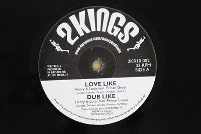 10-Zoll Schallplatte HENRY & LOUIS - Love Like / Lions' Den 2KR10002 2Kings Records 2007 UK Reggae, Ska & Dub Gebraucht