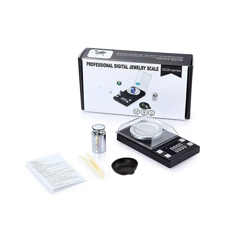 Portable Pocket Digital Scale, 0.001g-100g Precision, Professional Grade Digital Scale/Electronic Balance (100g X 0.001g)