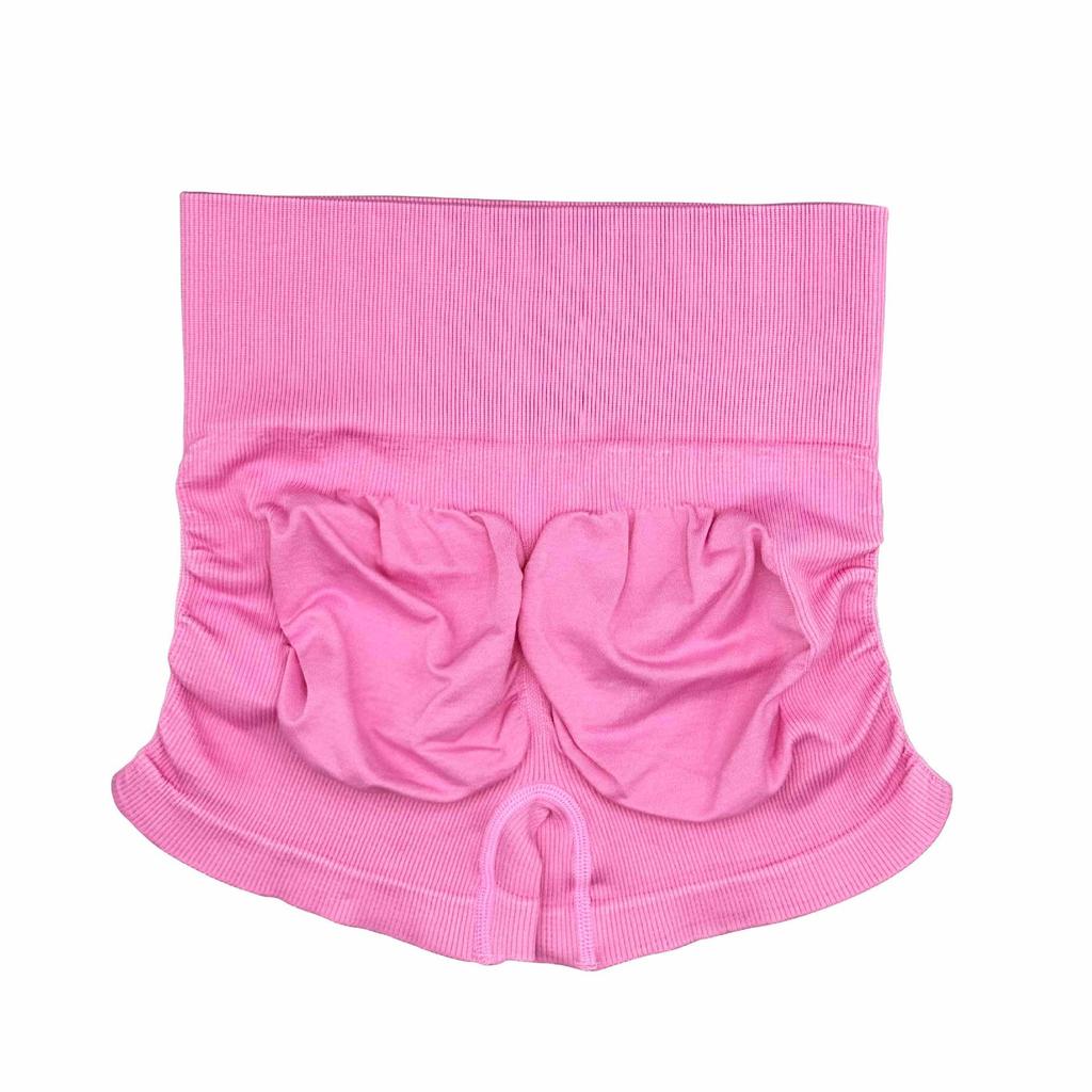 High-Waist Tummy Control Peach Butt Yoga Shorts - Quick-Dry, Breathable, Sweat-Absorbent Fitness Wear.