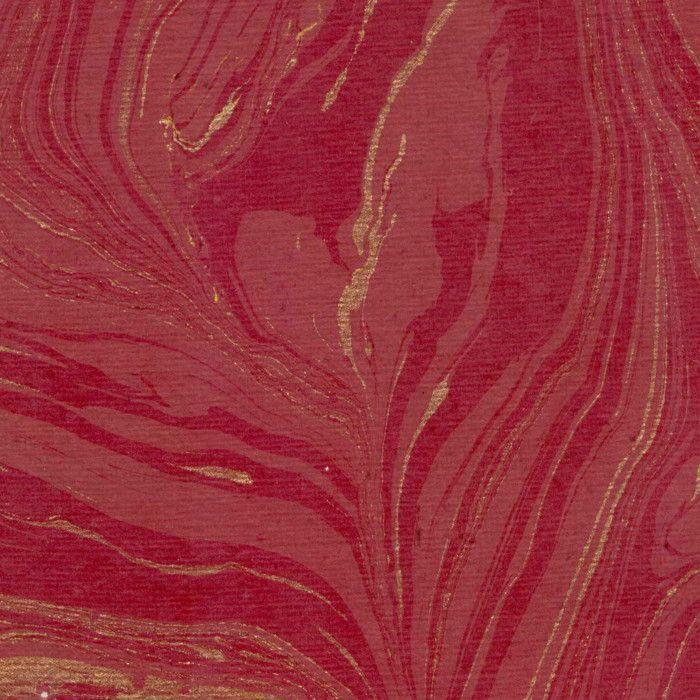 Papier - PAPERTREE - 50x70 - 110g - Marbre Bordeaux FM - Lot de 10 feuilles
