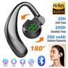 Waterproof Noise Canceling Headset 180° Rotatable Bone Conduction Headphones  Single Ear Use