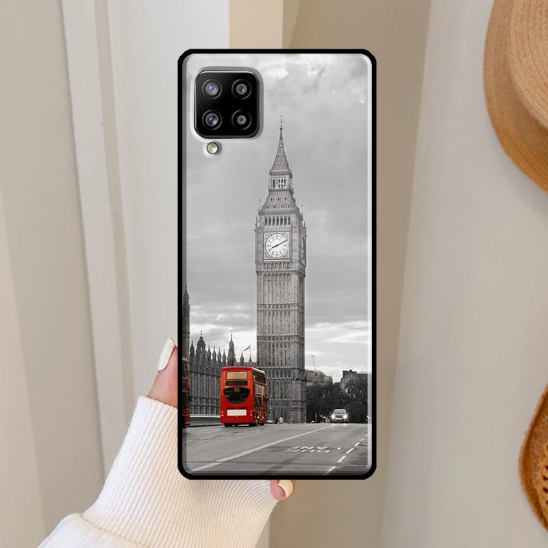 London Bus England Big Ben Case For Samsung Galaxy A16 A56 A36 A26 A25 A54 A34 A14 A52 A32 A12 A13 A33 A53 A15 A35 A55