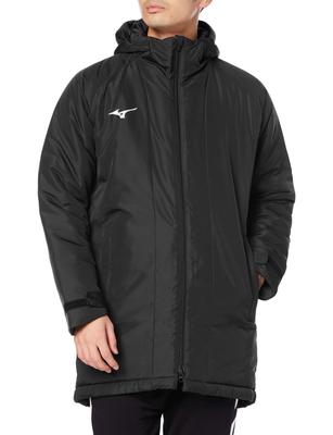 Mizuno Træningstøj TL Breath Thermo Japansk Størrelse XS til Japansk Størrelse Mellemlang Jakke, 32ME9650, Sort, (svarende til XS)