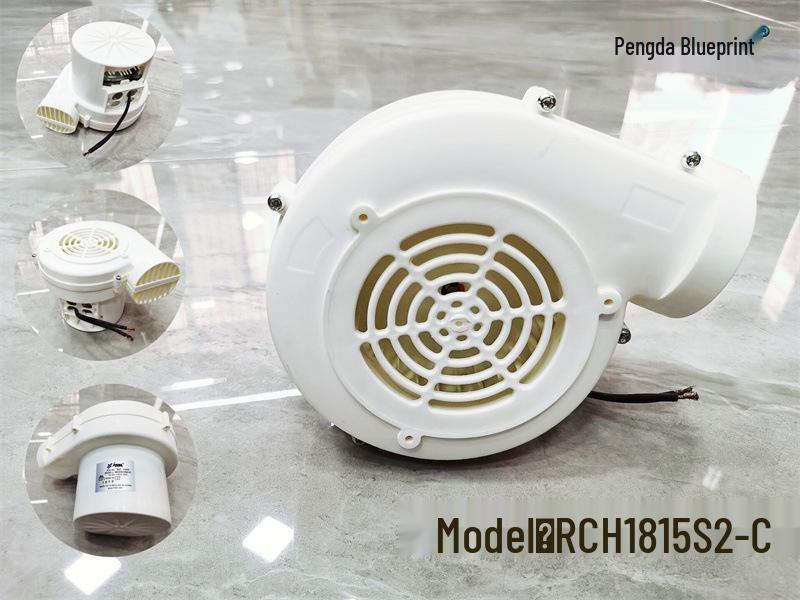 RCH815S2-C 18см Турбинный вытяжной вентилятор 120В переменного тока 60Гц 62Вт Охлаждающий вентилятор