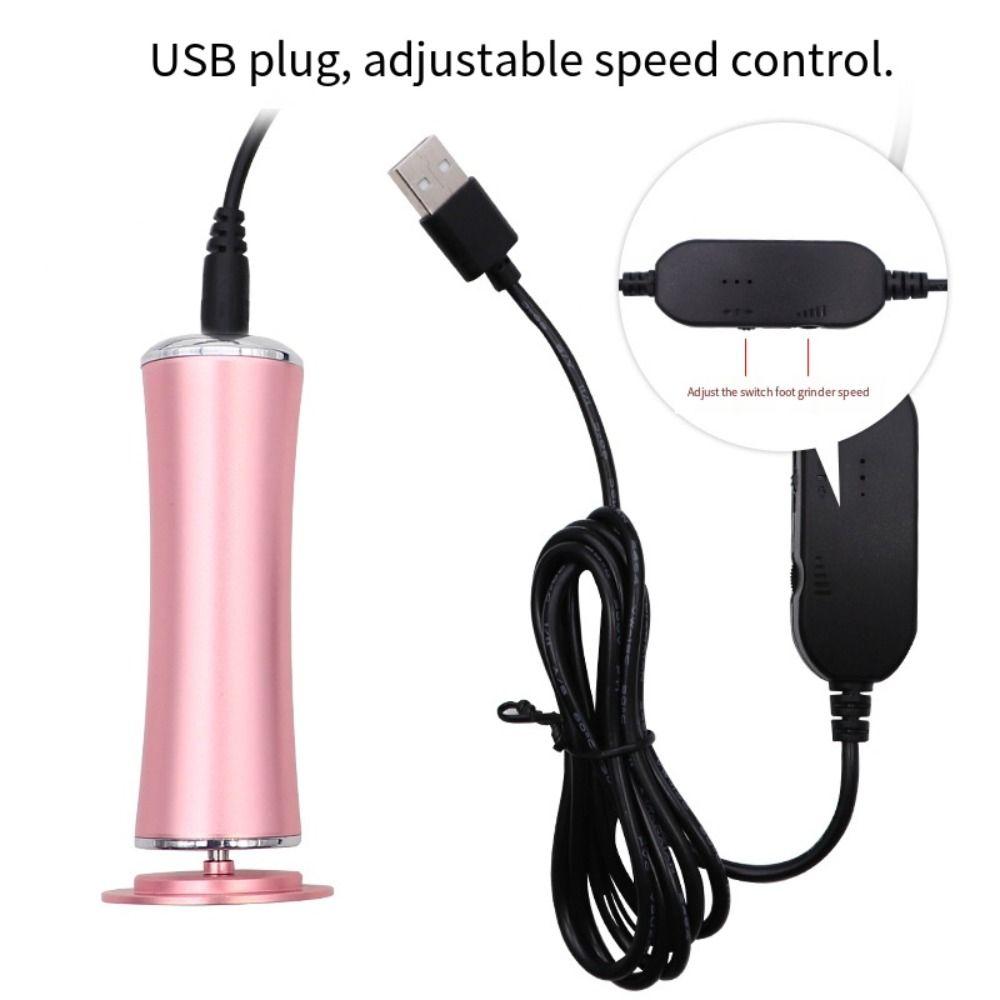 Scrubber Foot Grinder Electric Pedicure Tools Foot Exfoliator File Foot File Cuticle Callus Remover