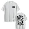Rapper NATOS WAOR New Album 2025 Tshirt Unisex Women Hip Hop Fashion Vintage Short Sleeve T Shirts High Quality Cotton Tshirts