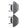 2pcs Front Bumper Headlight Washer Nozzle Cover Gray for BMW F10 F18 5 Series 2014 2015 2016 51117332683 51117332684