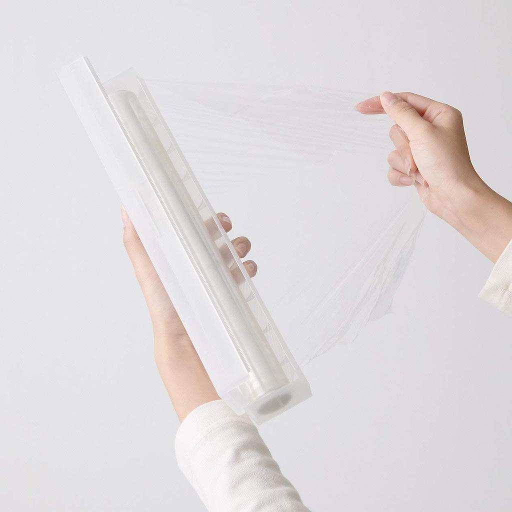 MUJI Polypropylen Innpakning Stor Kasse, (25-30cm Bred), 38744597, Semi-Transparent