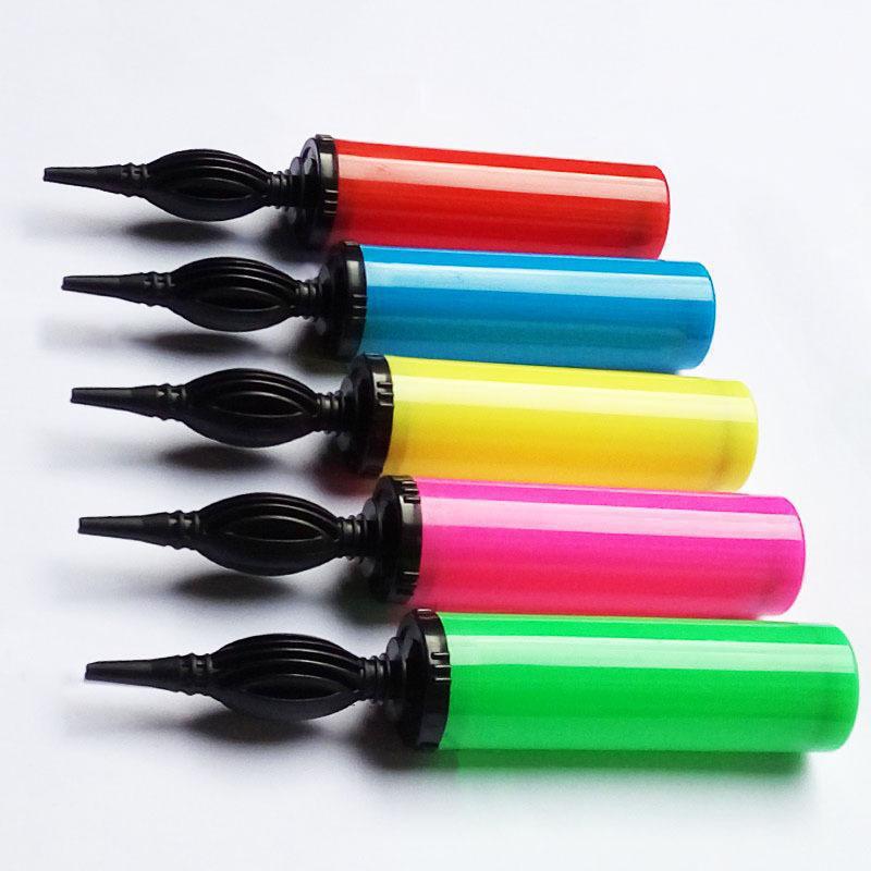 Manual Balloon Inflator Ball Portable, Hand Push Inflator, Air Pump Balloon Plastic Inflator