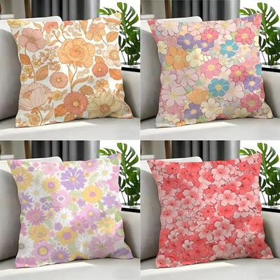 Art PPatchwork Patterned Cushion Cover Cushion Cover Set Pcs X X X Pillowcase Decorative Sofa Home Decor