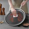 12 Inch Hybrid Nonstick Griddle Pan, Dishwasher and Oven Friendly, Compatible with All Cooktops