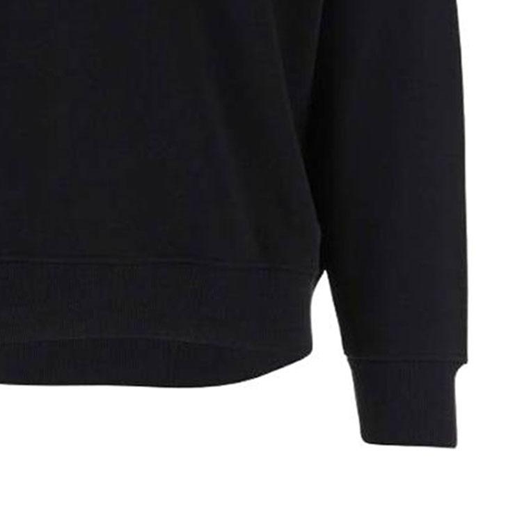 Emporio Armani Logo Printed Straight Hem Hoodie 8N1MM2-1JFHZ-0096